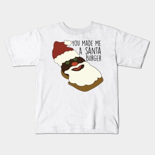 santa burger Kids T-Shirt